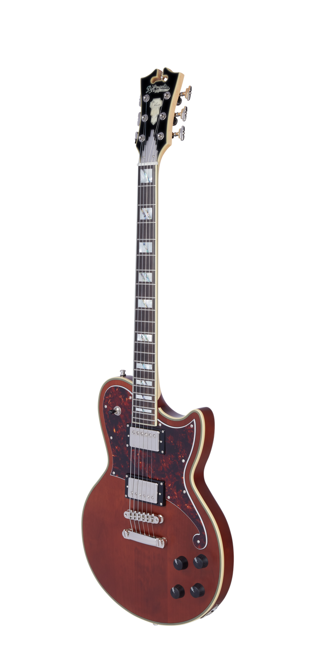 D'Angelico Deluxe Atlantic - Matte Walnut (DADATLMWLNS)