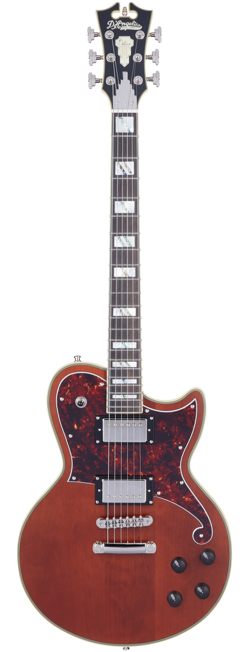 D'Angelico Deluxe Atlantic - Matte Walnut (DADATLMWLNS)