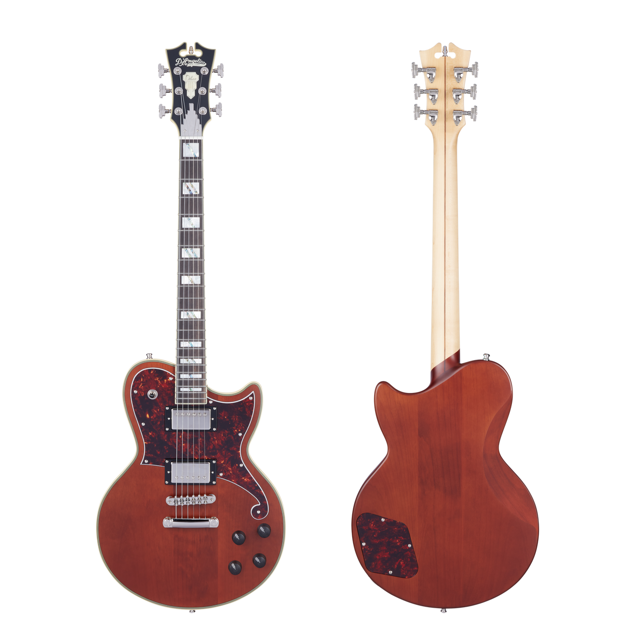 D'Angelico Deluxe Atlantic - Matte Walnut (DADATLMWLNS)