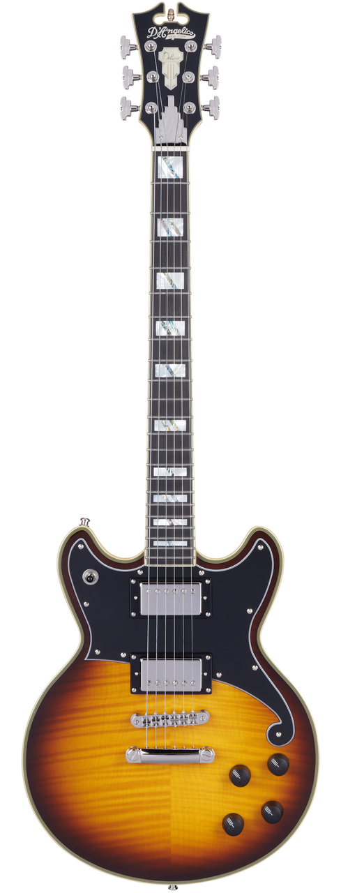 D'Angelico Deluxe Brighton - Vintage Sunburst (DADBRIVSBNS) | Musician Madness