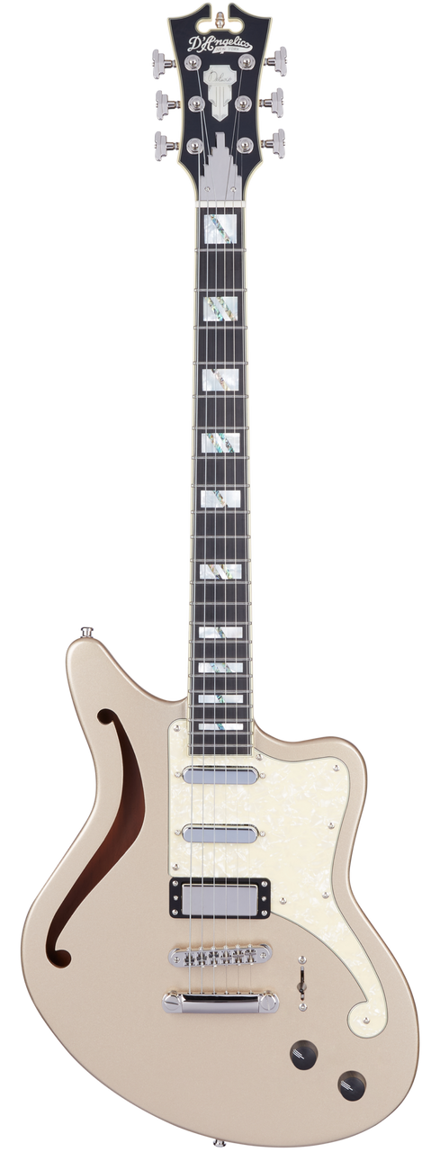 D'Angelico Deluxe Bedford SH - Desert Gold (DADBEDSHDSGNS) | Musician Madness