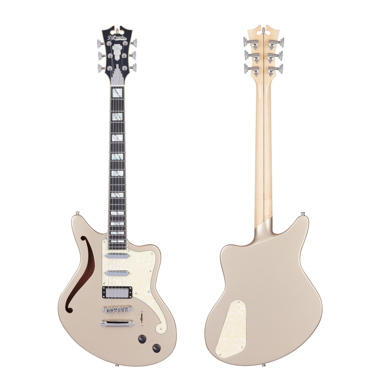 D'Angelico Deluxe Bedford SH - Desert Gold (DADBEDSHDSGNS)