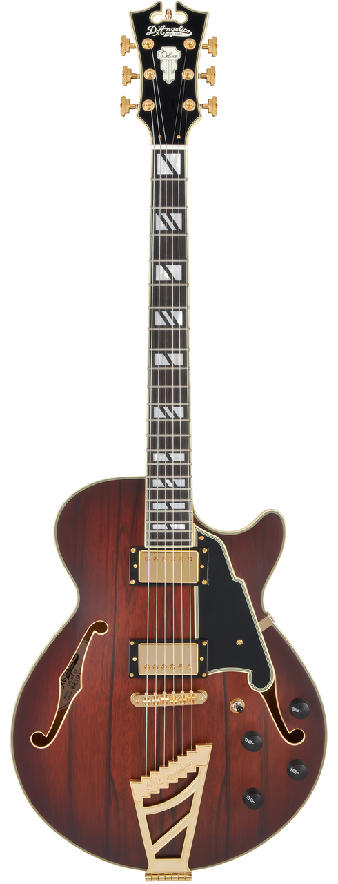 D'Angelico Deluxe SS - Satin Brown Burst (DADSSSBBGT)