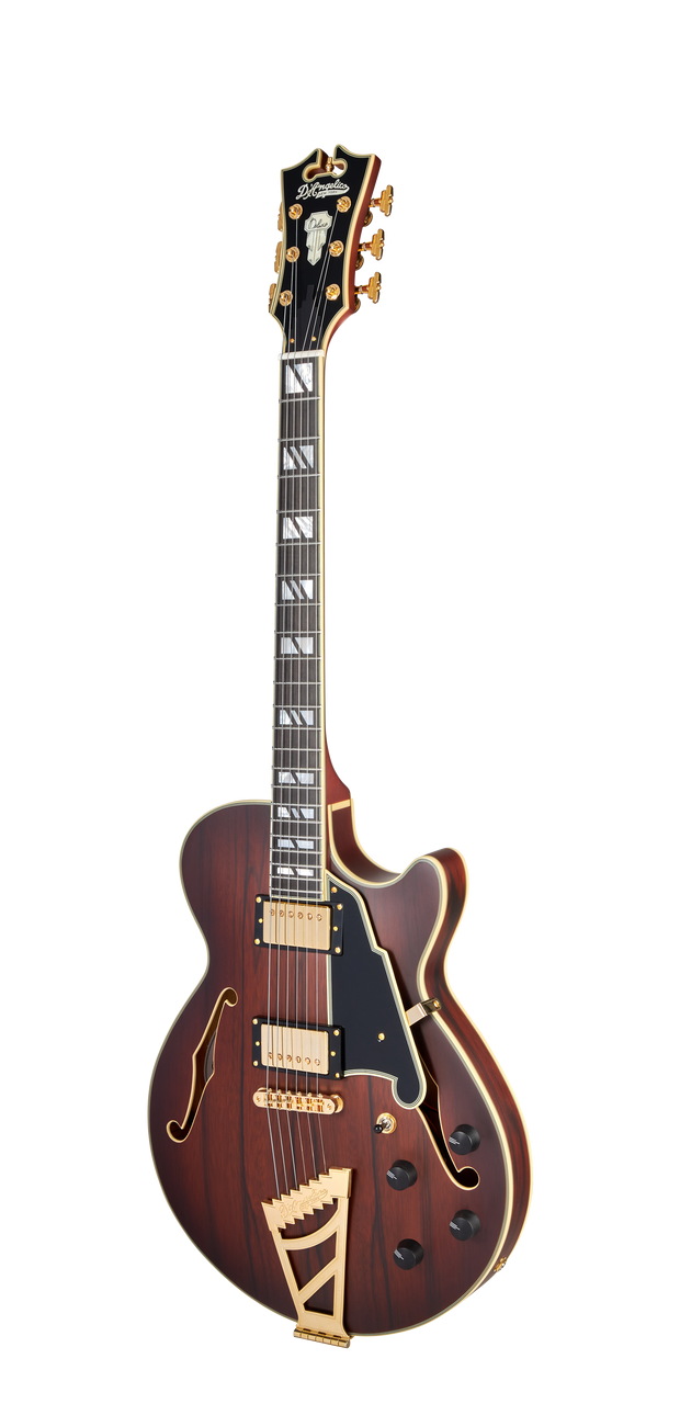 D'Angelico Deluxe SS - Satin Brown Burst (DADSSSBBGT)