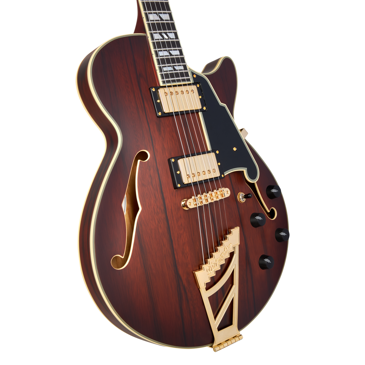 D'Angelico Deluxe SS - Satin Brown Burst (DADSSSBBGT) | Musician Madness