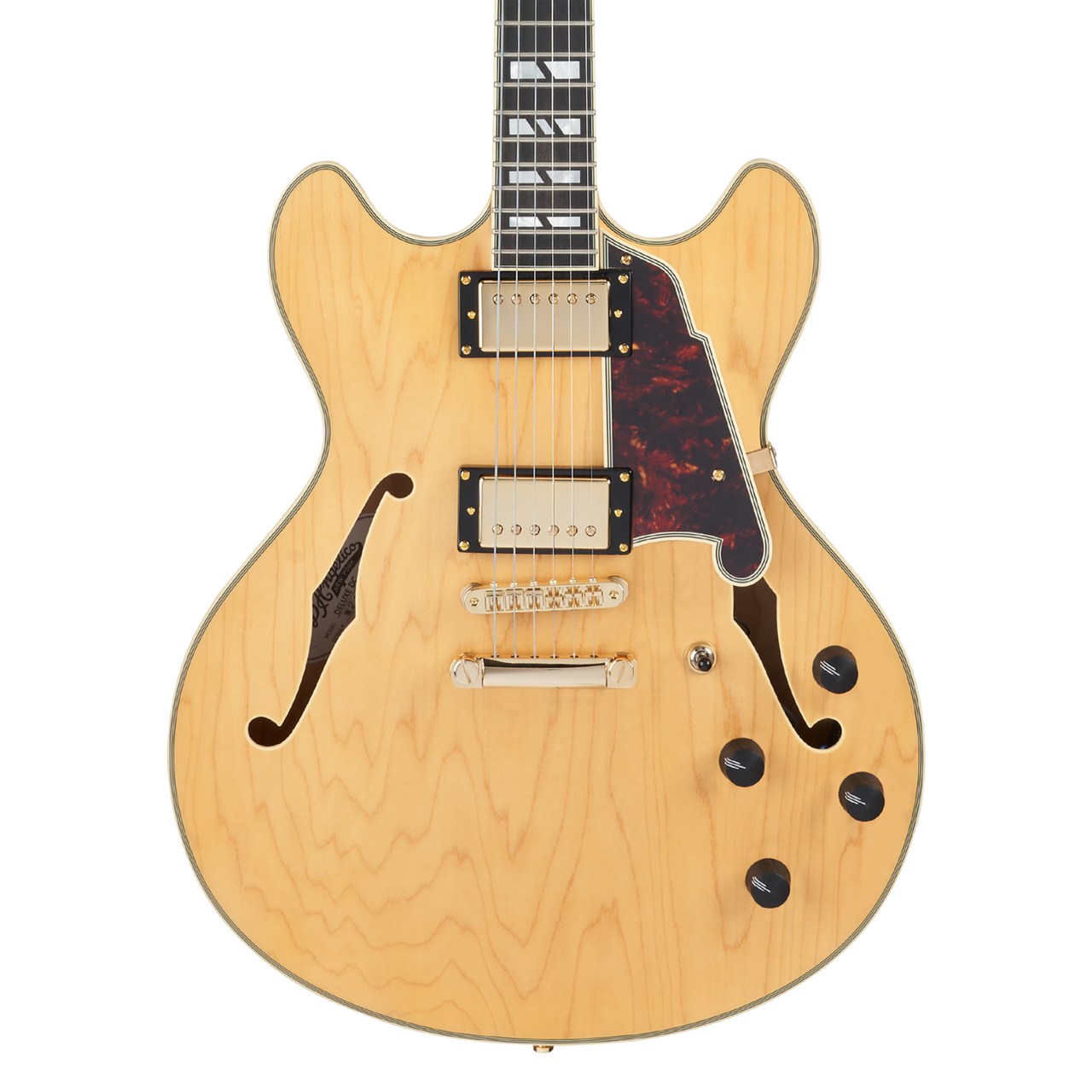 D'Angelico Deluxe DC - Satin Honey (DADDCSHNGS)