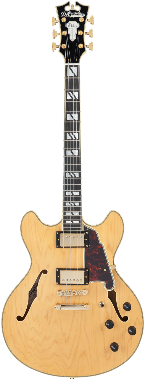 D'Angelico Deluxe DC - Satin Honey (DADDCSHNGS)