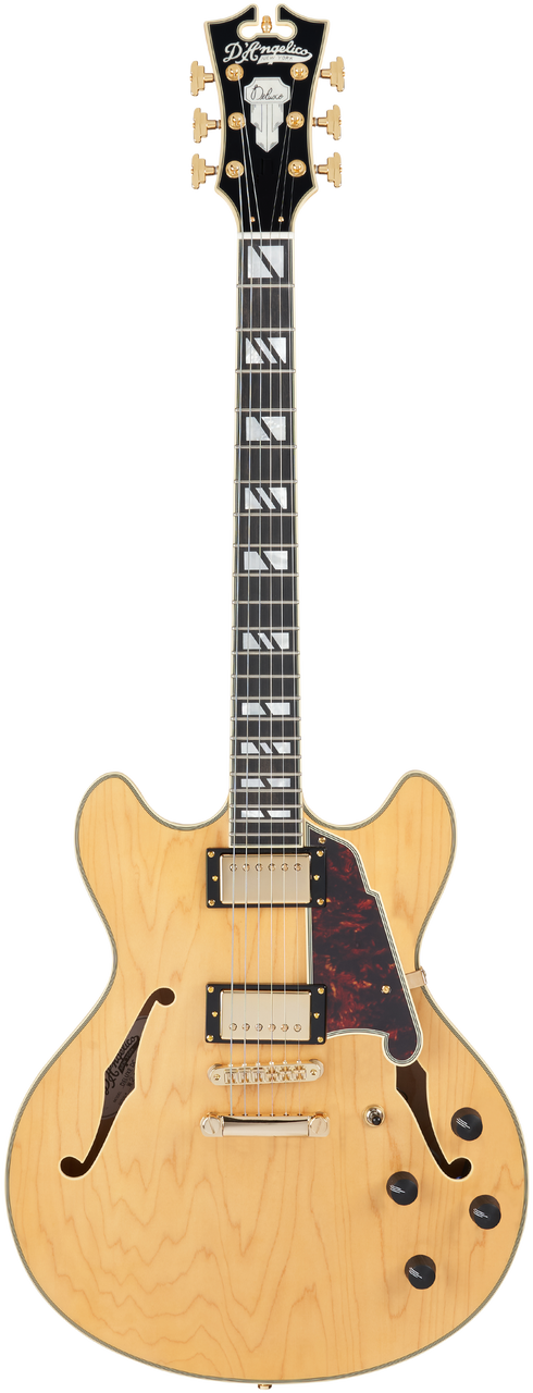 D'Angelico Deluxe DC - Satin Honey (DADDCSHNGS) | Musician Madness