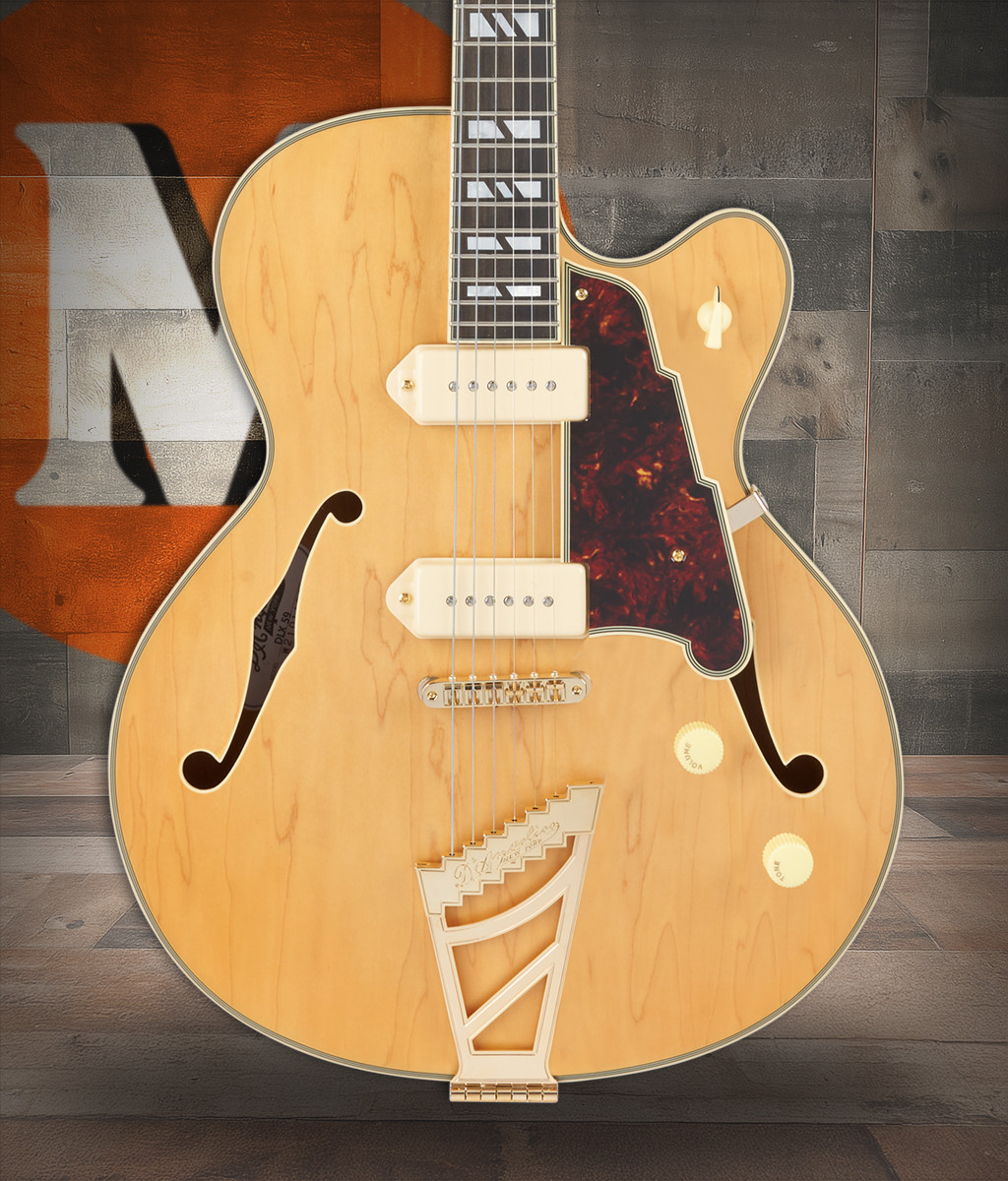 D'Angelico Deluxe 59 - Satin Honey (DAD59SHNGT) | Musician Madness