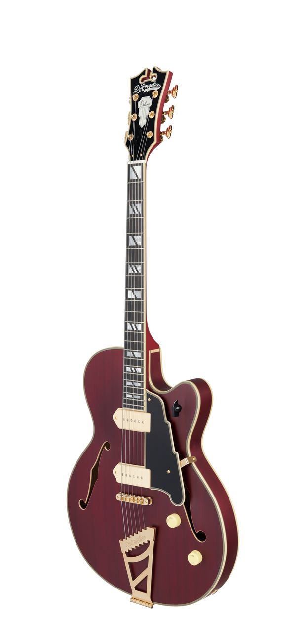D'Angelico Deluxe 59 - Satin Trans Wine (DAD59STWGT)