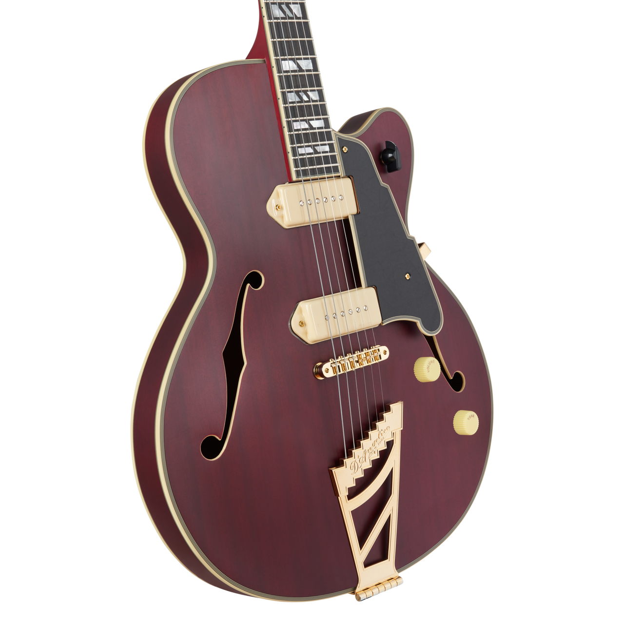 D'Angelico Deluxe 59 - Satin Trans Wine (DAD59STWGT)