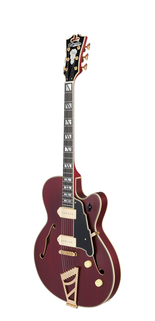 D'Angelico Deluxe 59 - Satin Trans Wine (DAD59STWGT)