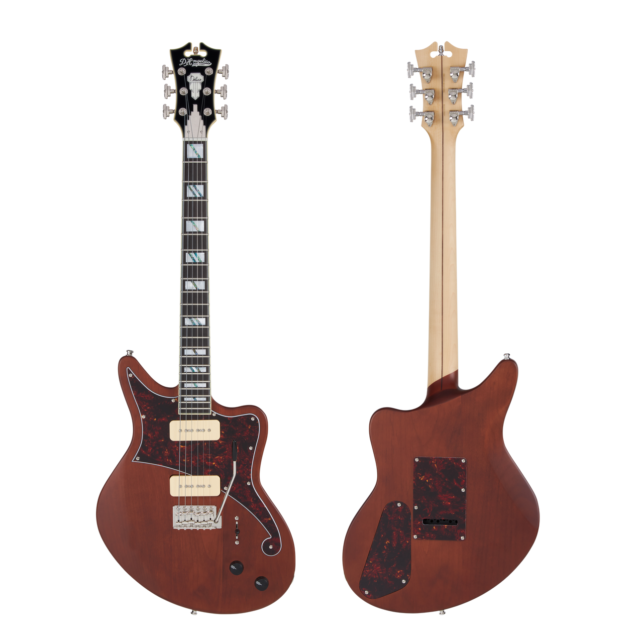 D'Angelico Deluxe Bedford - Matte Walnut (DADBEDMWLNTR) | Musician Madness