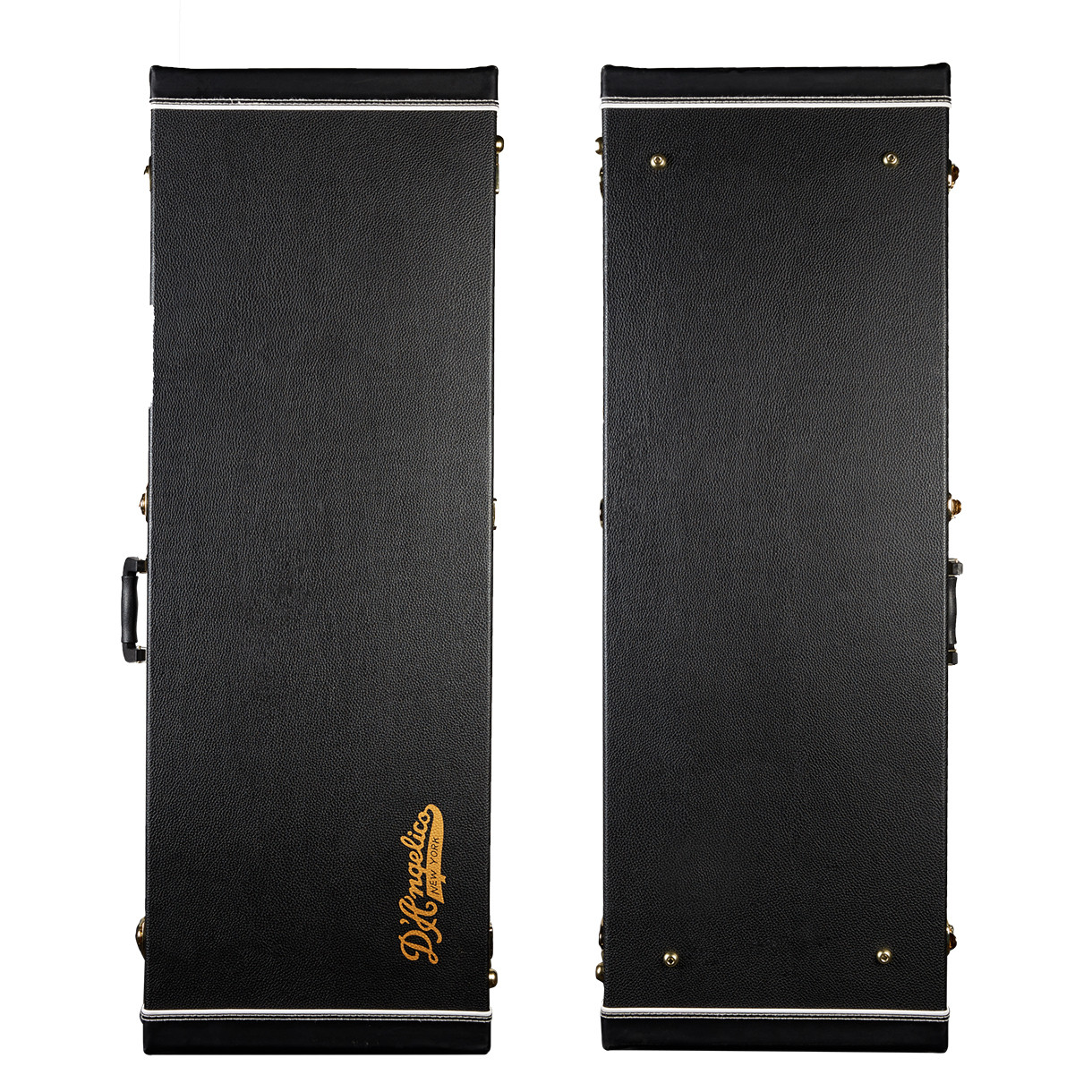 D'Angelico Deluxe Bedford - Solid Black (DADBEDSBKGTR)