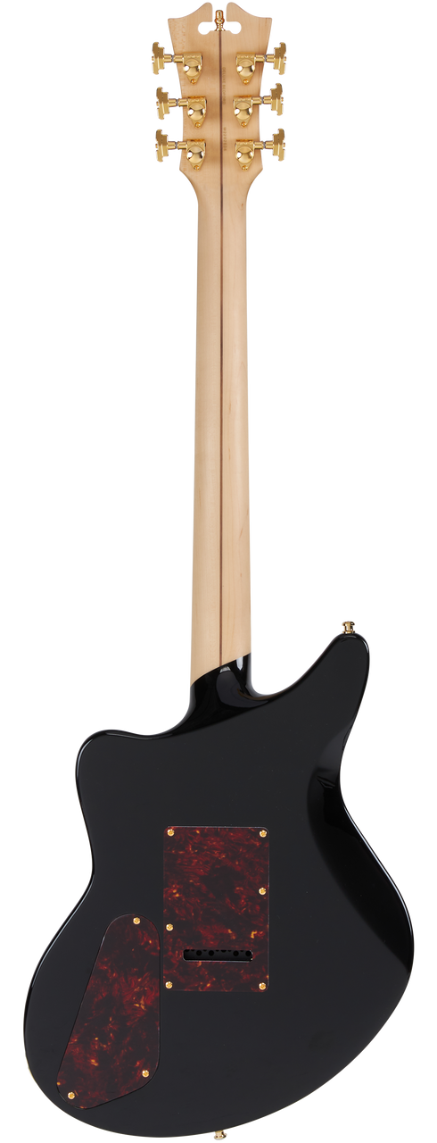 D'Angelico Deluxe Bedford - Solid Black (DADBEDSBKGTR) | Musician Madness