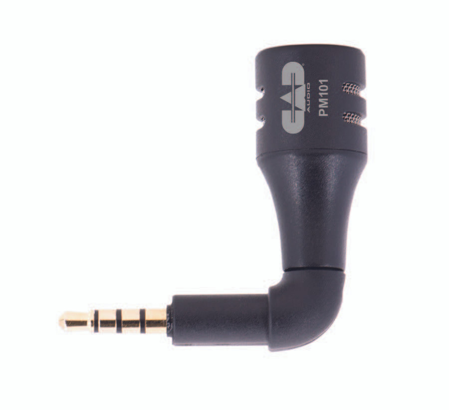 CAD PM101 1/8" TRRS Mini Microphone (PM101-U) | Musician Madness