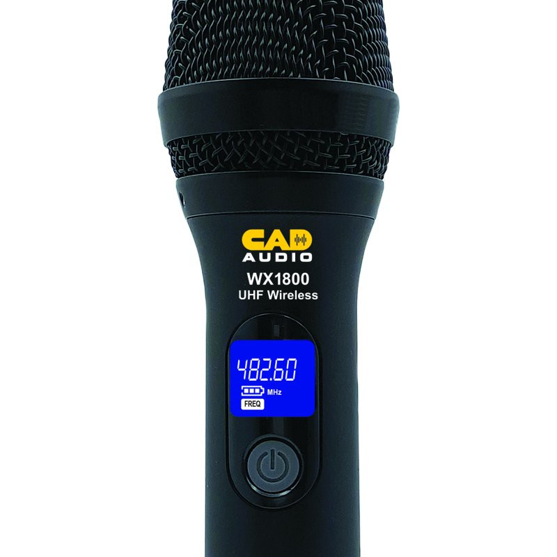 CAD True Div UHF Wireless HH Mic (WX1800HH-U) | Musician Madness