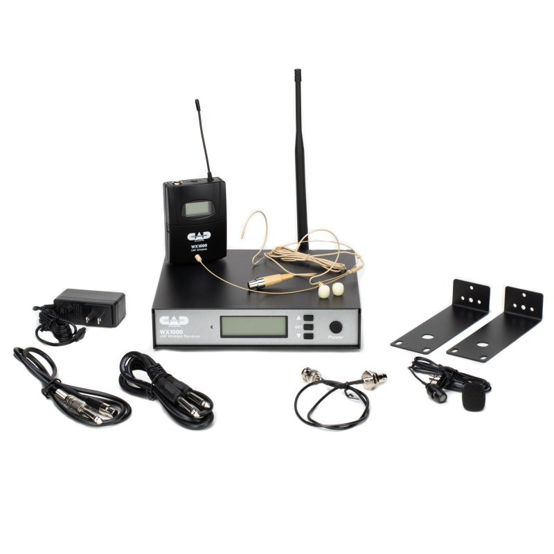 CAD WX1000BP UHF Wireless Body Pack Microphone System (WX1000BP-U) | Musician Madness