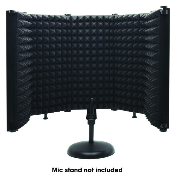 CAD AS12 Desk or Stand Mounted Folding Acoustic Enclosure (CAD-AS12-U) | Musician Madness