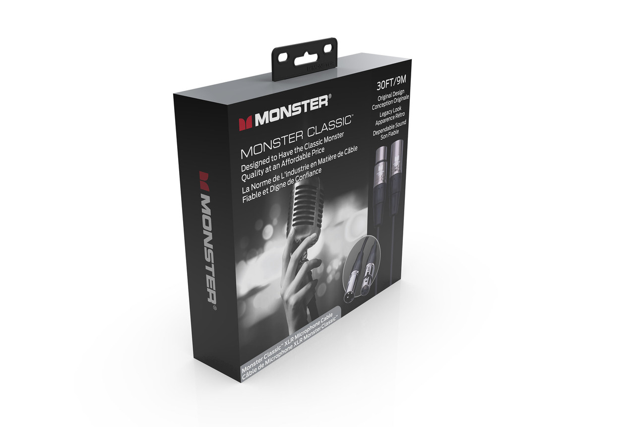 Monster Classic 30' Mic CableXLR to XLR Buy the Monster Cable Classic 30' Mic CableXLR To XLR (CLAS-M-30WW-U) at Musician Madness with fast shipping.