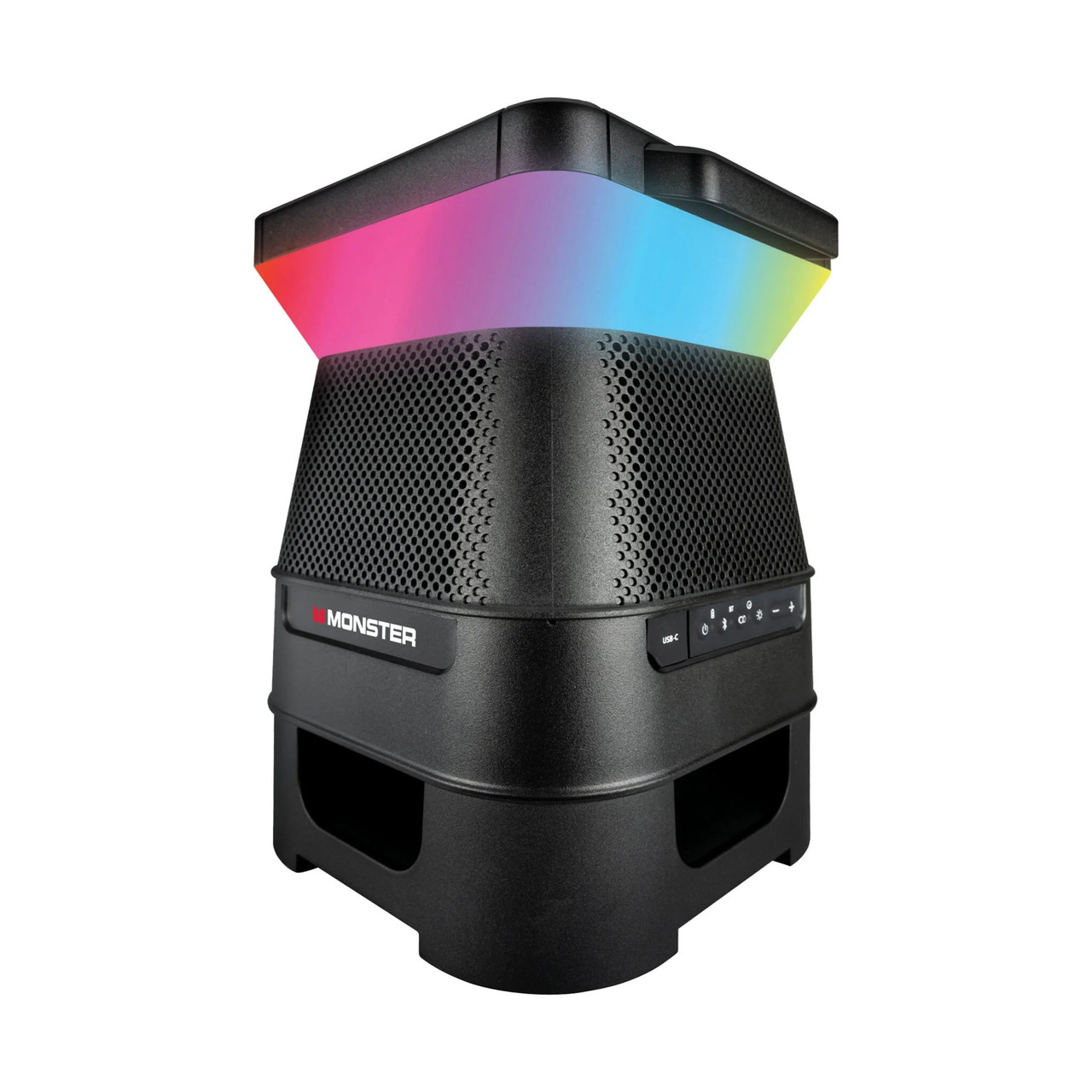 Monster Solar X Solar BT Spkr Solar Powered Wireless Speaker Buy the Monster Cable Solar X Solar Bt Spkr Solar Powered Wireless Speaker (MNSOLX-BLK-U) at Musician