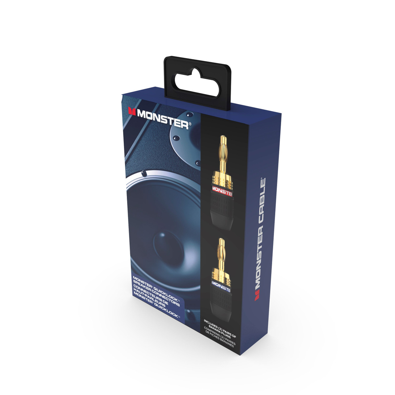 Monster XP Gold Banana Cnnectr2 Pair Quick Lock Connectors Buy the Monster Cable Xp Gold Banana Cnnectr2 Pair Quick Lock Connectors (VME30027-U) at Musician MadnessÂ…