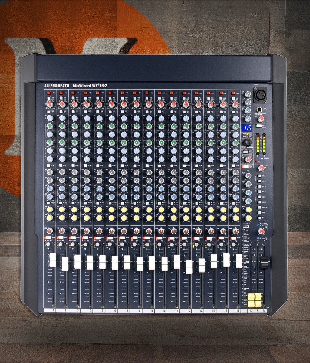 Allen and Heath WZ416:2 16 Channel Mixer (WZ416:2-U)