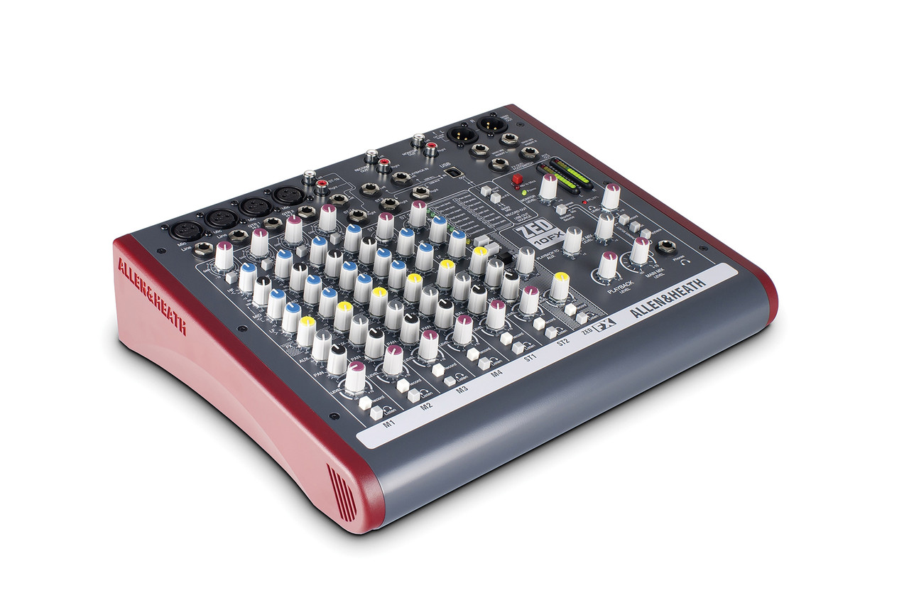 Allen & Heath ZED-10FX Mixer (ZED10FX-U)