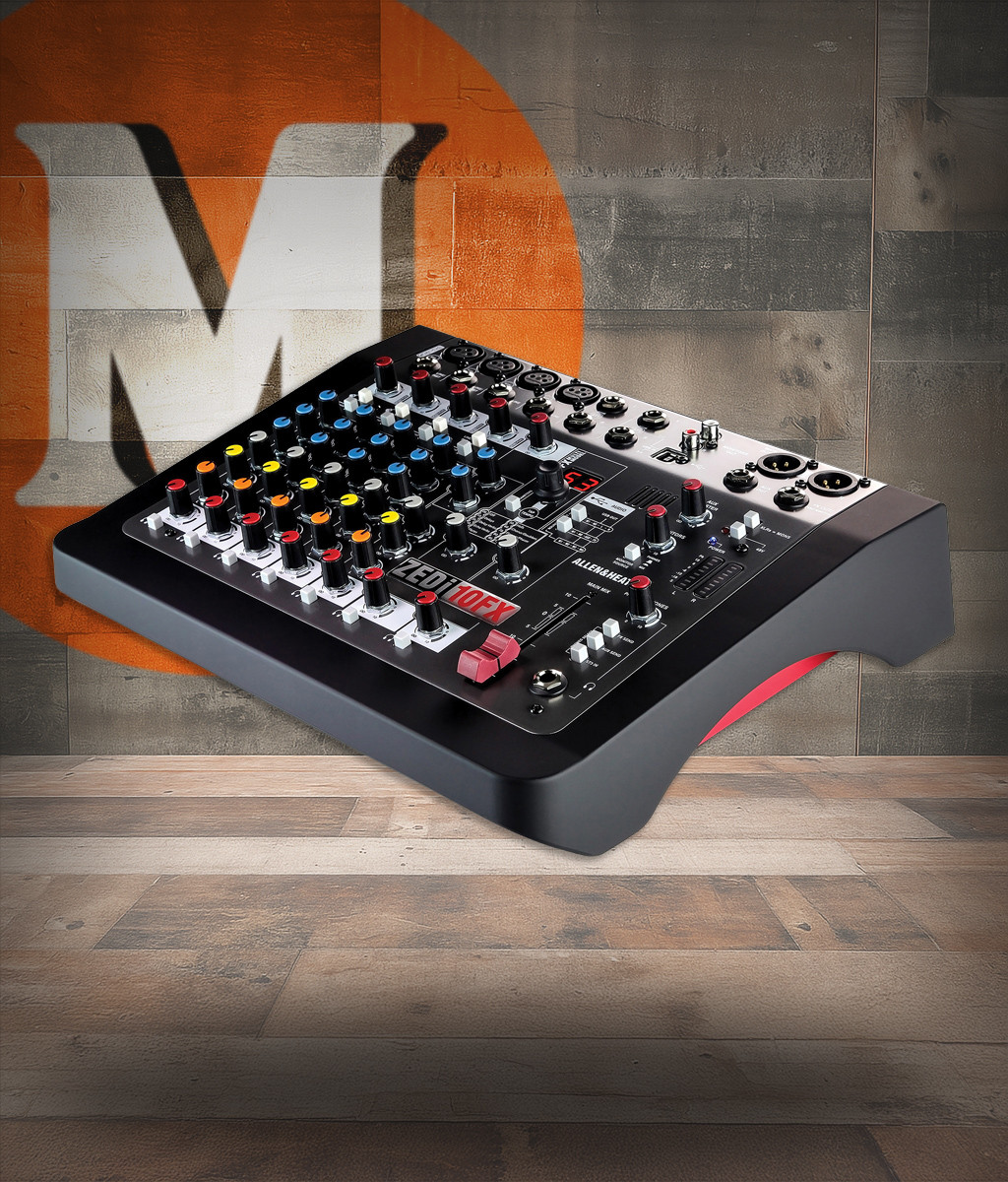 Allen & Heath ZEDi-10FX Mixer (ZEDI10FX-U) | Musician Madness