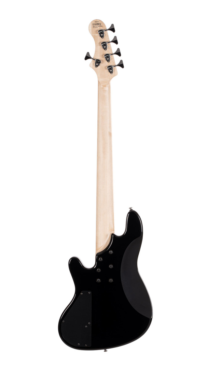 Cort NJS5BK Elrick NJS-5 (5-String) Bass Guitar - Black (NJS5BK-U) | Musician Madness