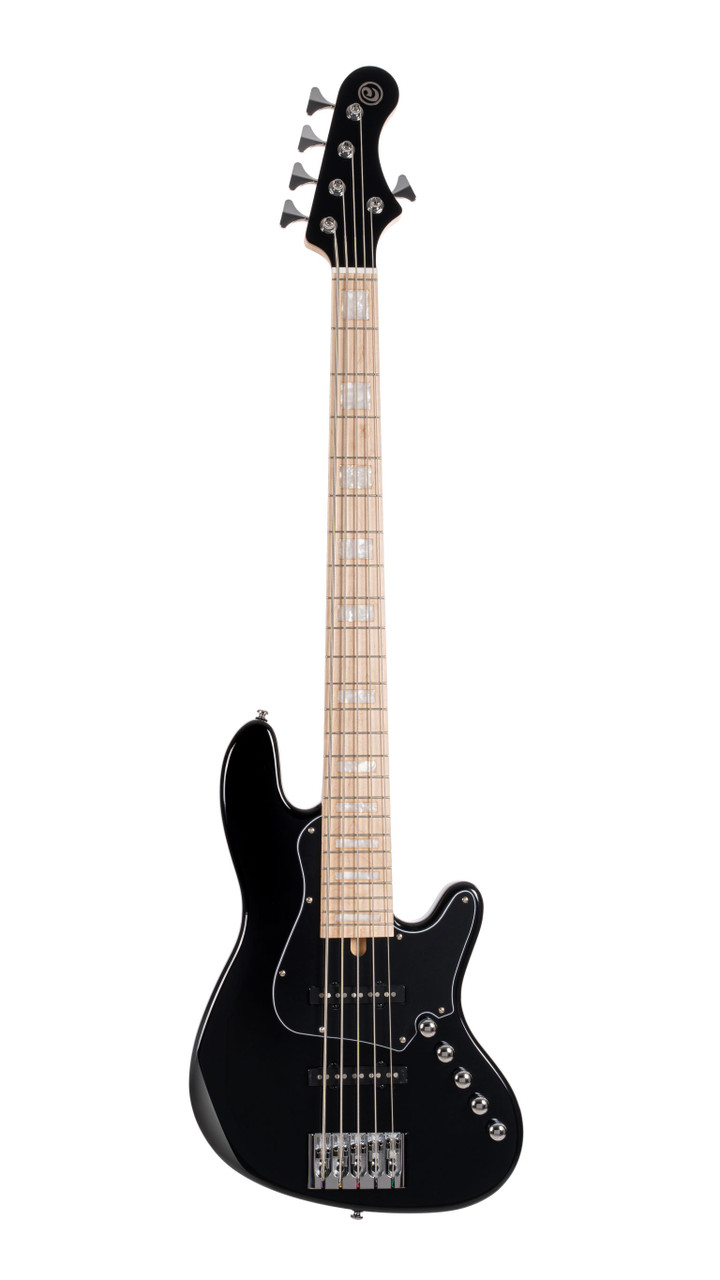 Cort NJS5BK Elrick NJS-5 (5-String) Bass Guitar - Black (NJS5BK-U)