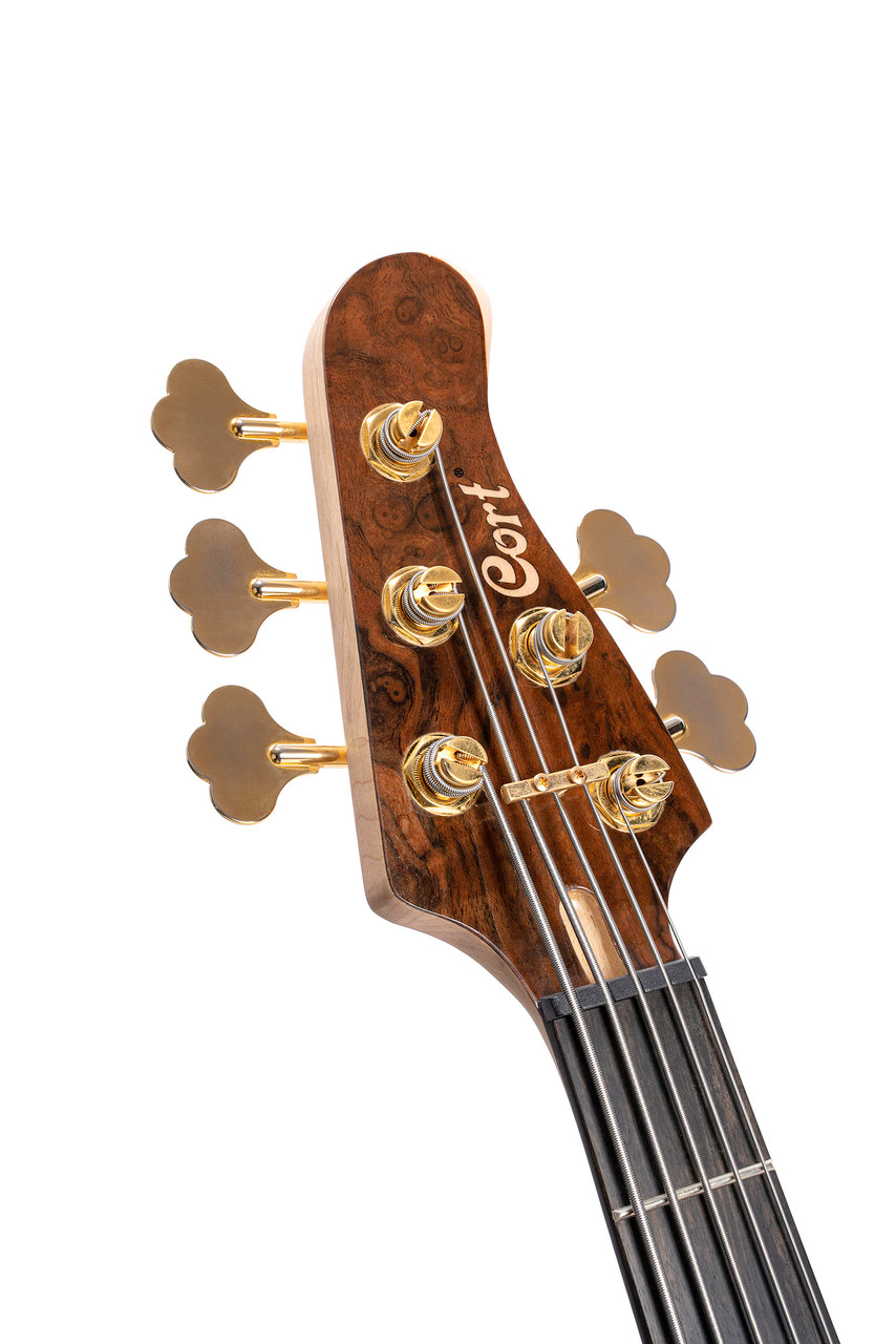 Cort RITHIMICV 5 String Bass Guitar - Natural Glossy (RITHIMICV-U)