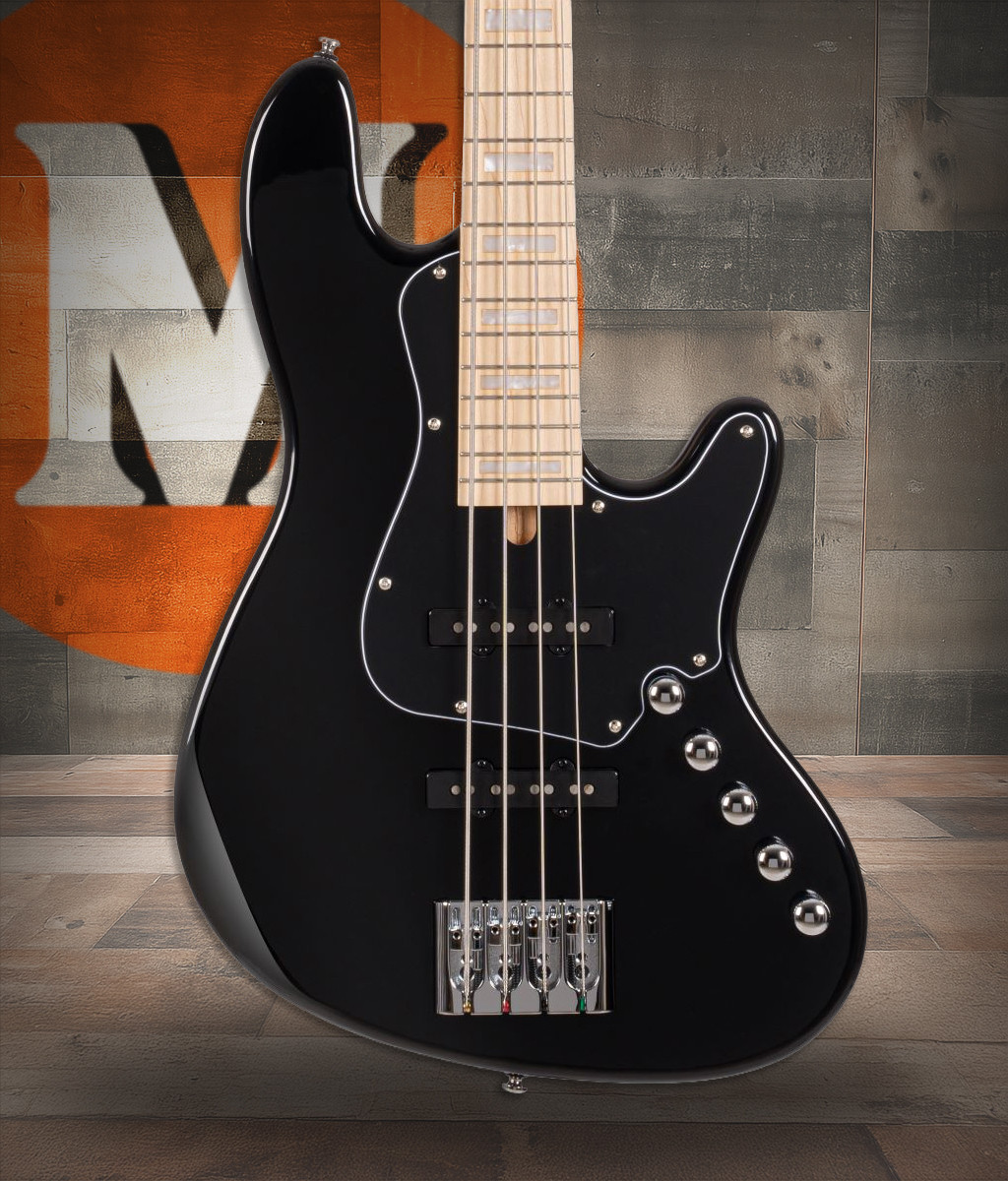 Cort NJS4BK Elrick NJS 4 Bass Guitar - Black (NJS4BK-U)