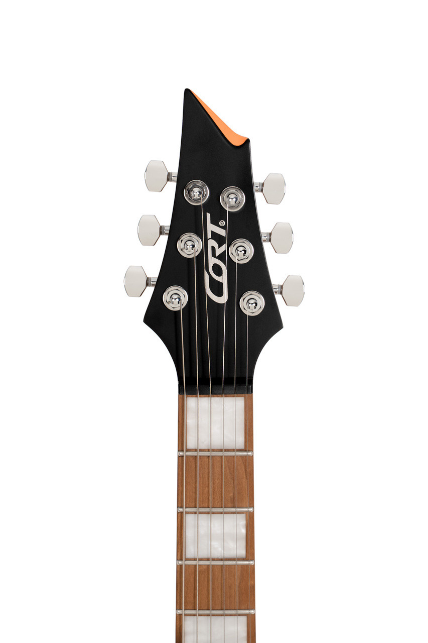 Cort KX600 Infinite Electric Guitar w/ GIg Bag - Orange Crush Satin (KX600INOCS-U) | Musician Madness