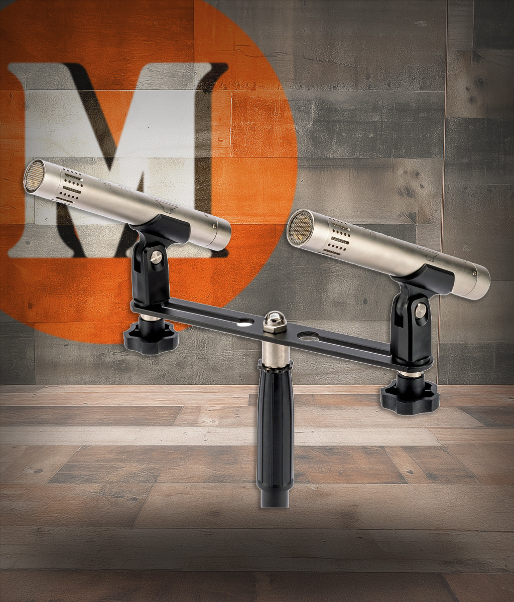 Sontronics STC-1S - Matched Stereo Pair of Condenser Microphones - Silver (STC1-SET-SLV-U)