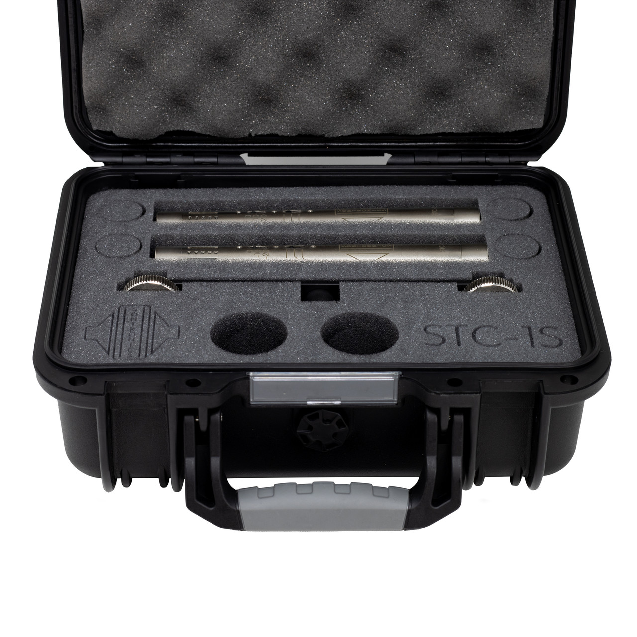 Sontronics STC-1S - Matched Stereo Pair of Condenser Microphones - Silver (STC1-SET-SLV-U) | Musician Madness