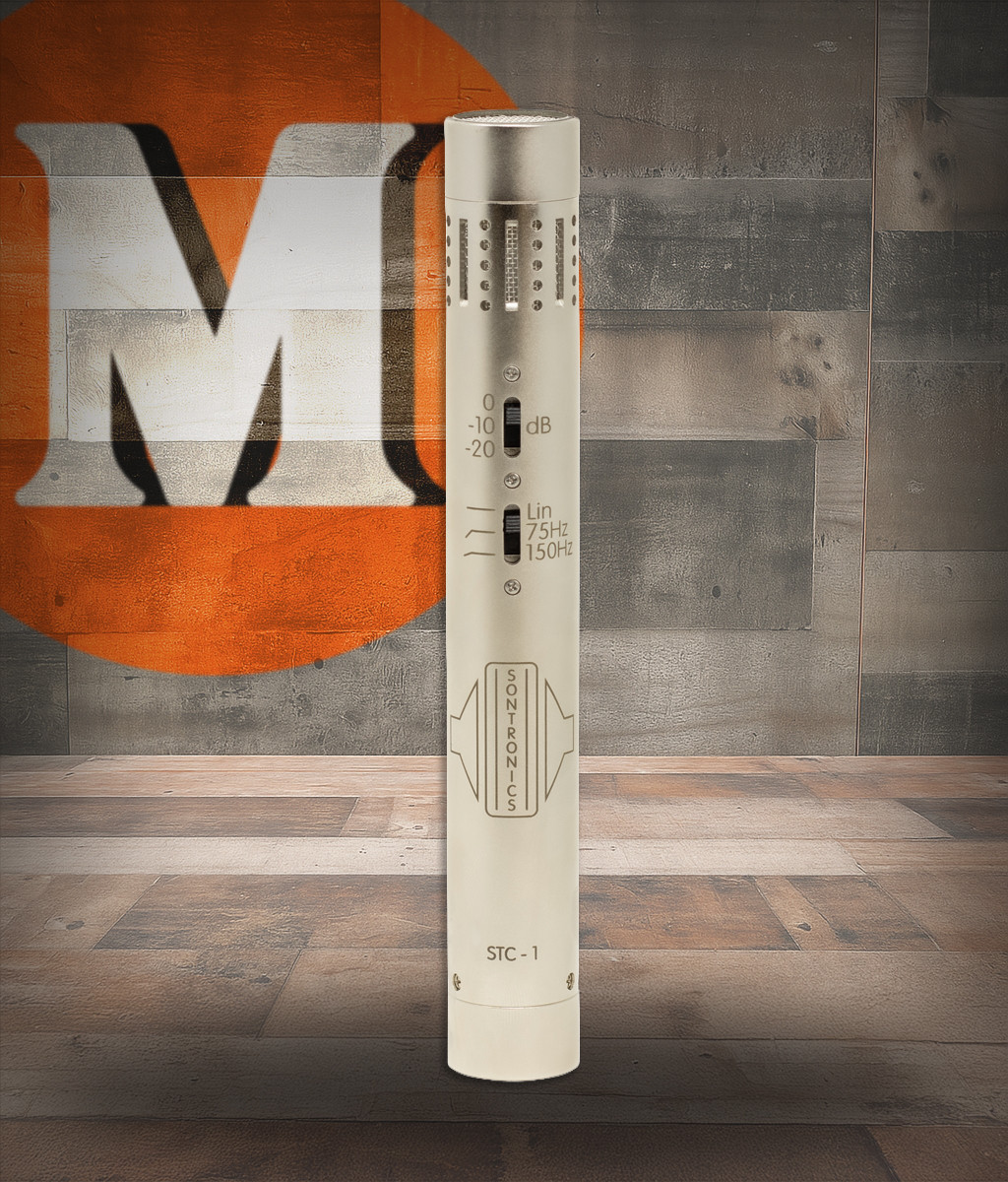 Sontronics STC-1 - Small-Diaphragm Condenser Microphone - Silver (STC1-SLV-U)