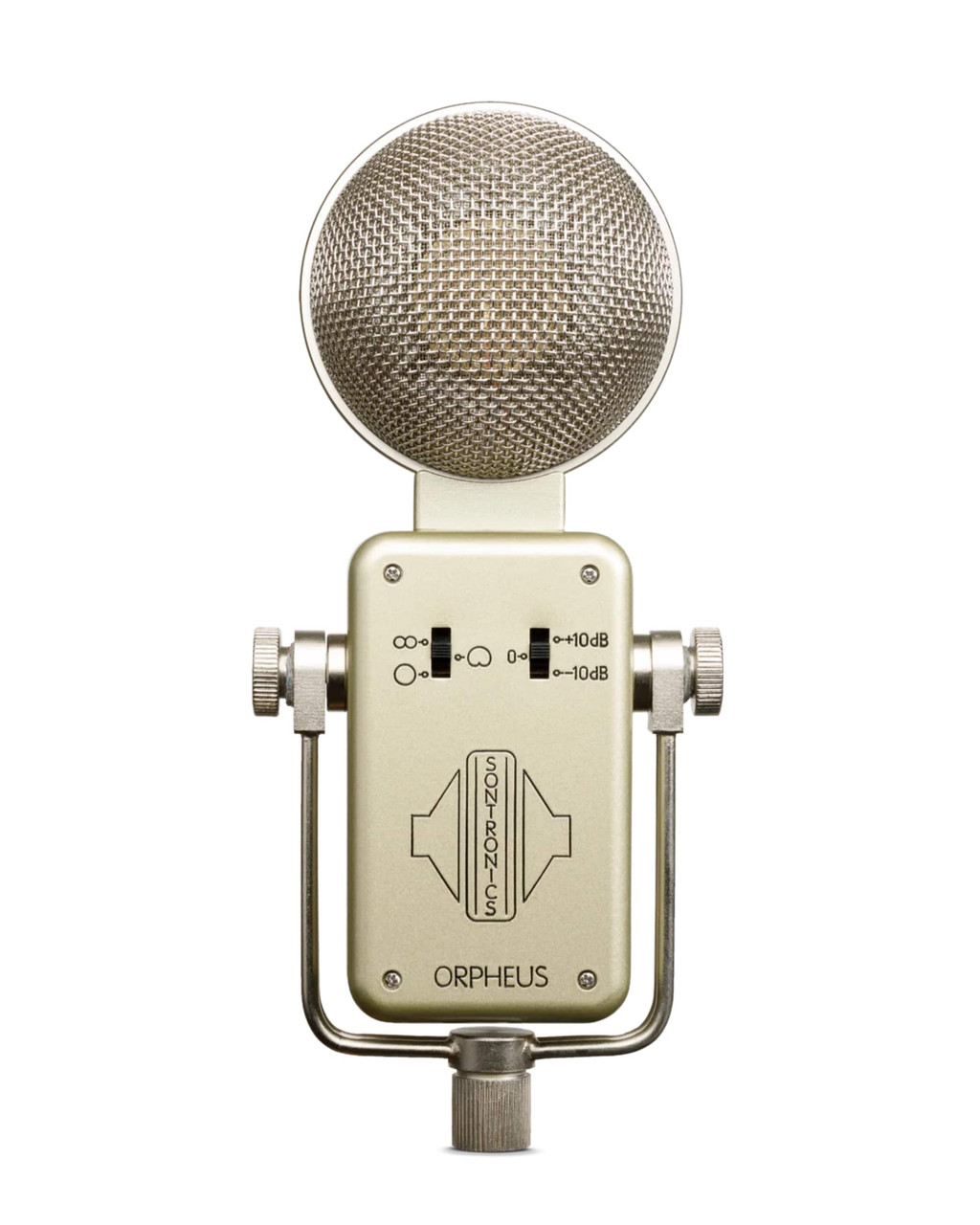 Sontronics Orpheus - Multi-Pattern Condenser Microphone - Gold (STORPHEUS-U) | Musician Madness