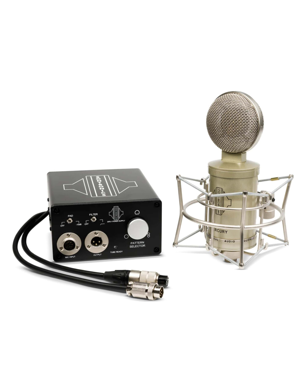 Sontronics Mercury - Variable Pattern Valve Condenser Microphone - Gold(STMERCURY-US-U) | Musician Madness