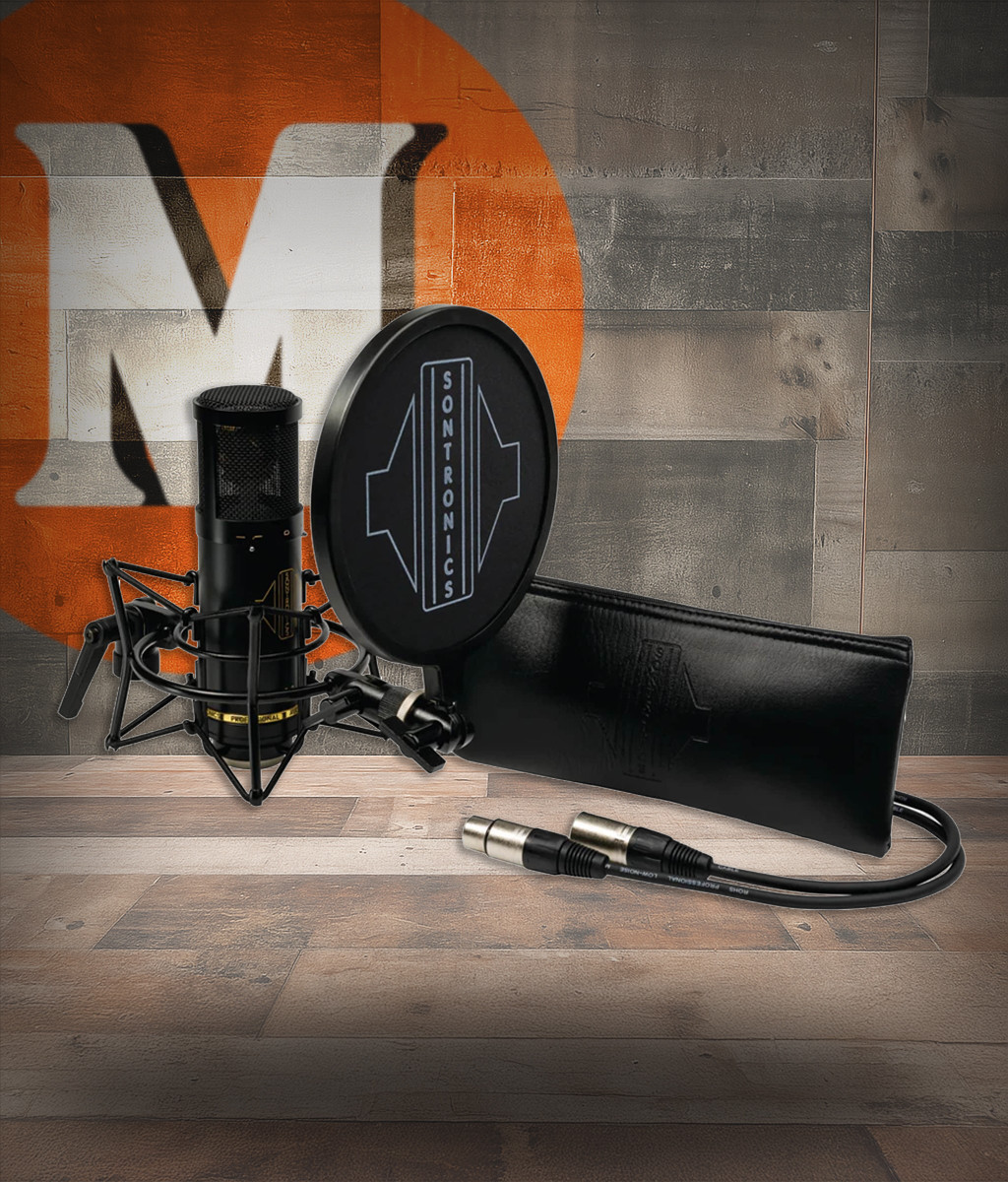 Sontronics STC-2 Pack - Versatile Microphone Bundle - Black (STC2P-BLK-U)