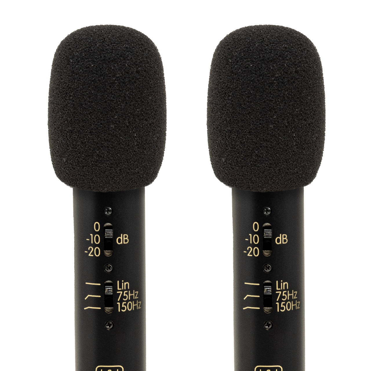 Sontronics STC-1S - Matched Stereo Pair of Condenser Microphones - Black (STC1-SET-BLK-U)