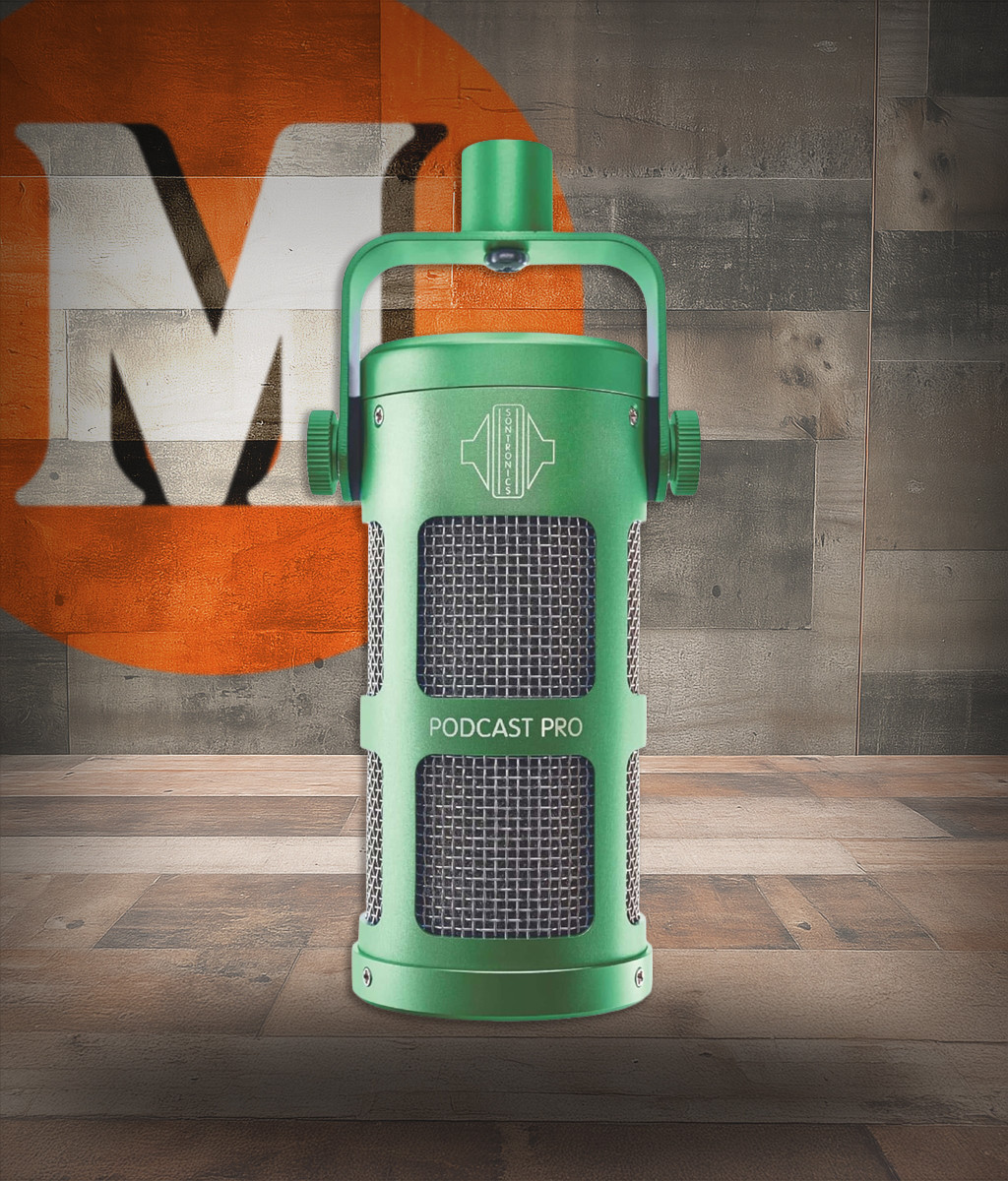 Sontronics Podcast Pro - Dynamic Podcast / Streaming / Broadcast / Gaming Microphone - Green (STPCP-GRN-U)