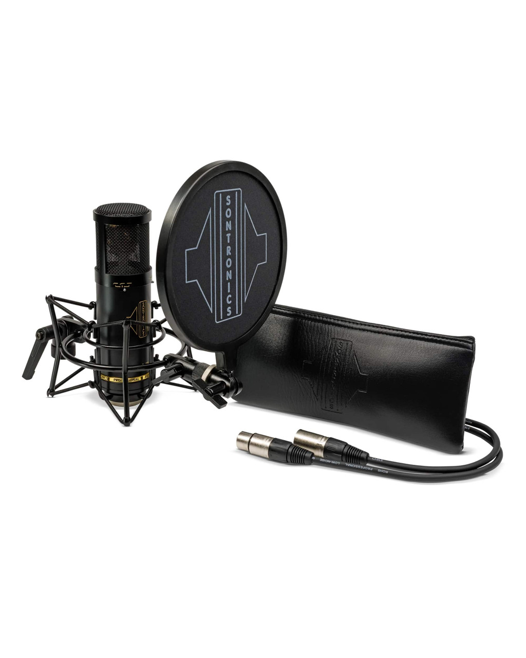 Sontronics STC-3X Pack - Versatile Microphone Bundle - Black (STC3X-BLK-U)