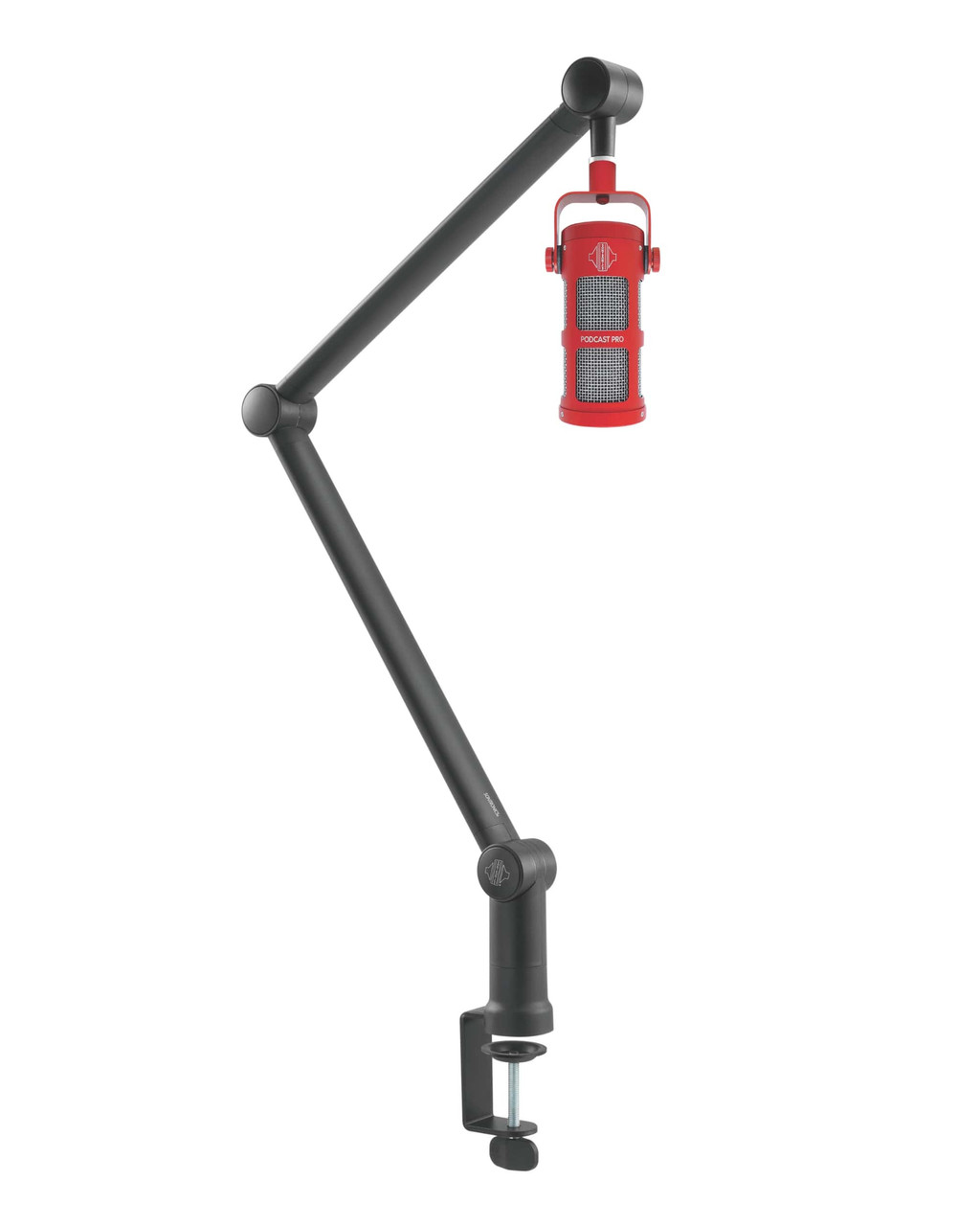 Sontronics Voicecasting Pack - Podcast / Streaming / Broadcast Microphone Set - Red (STVCP-RED-U)