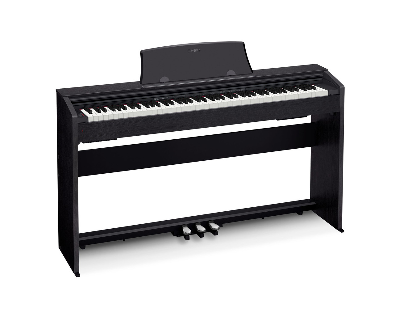 Casio PX-770BK Privia Series 88-Key Weighted Key Piano Console – Black (PX-770BK-U)