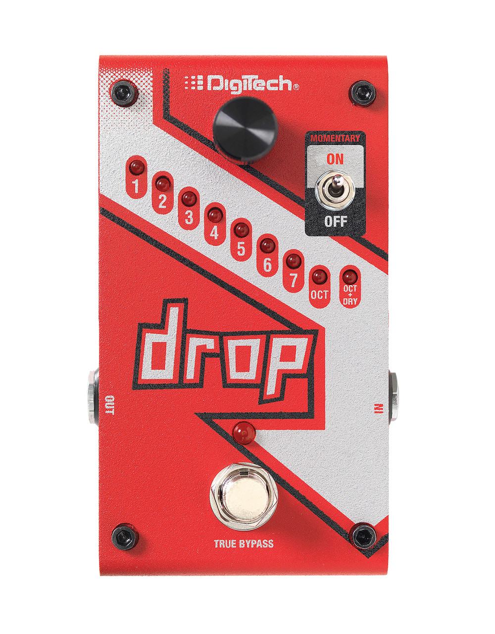 ギター DigiTech Drop Digitech DROP The Drop Polyphonic Drop Tune Pedal (DROP-U