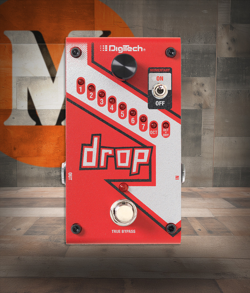 Digitech DROP The Drop Polyphonic Drop Tune Pedal (DROP-U