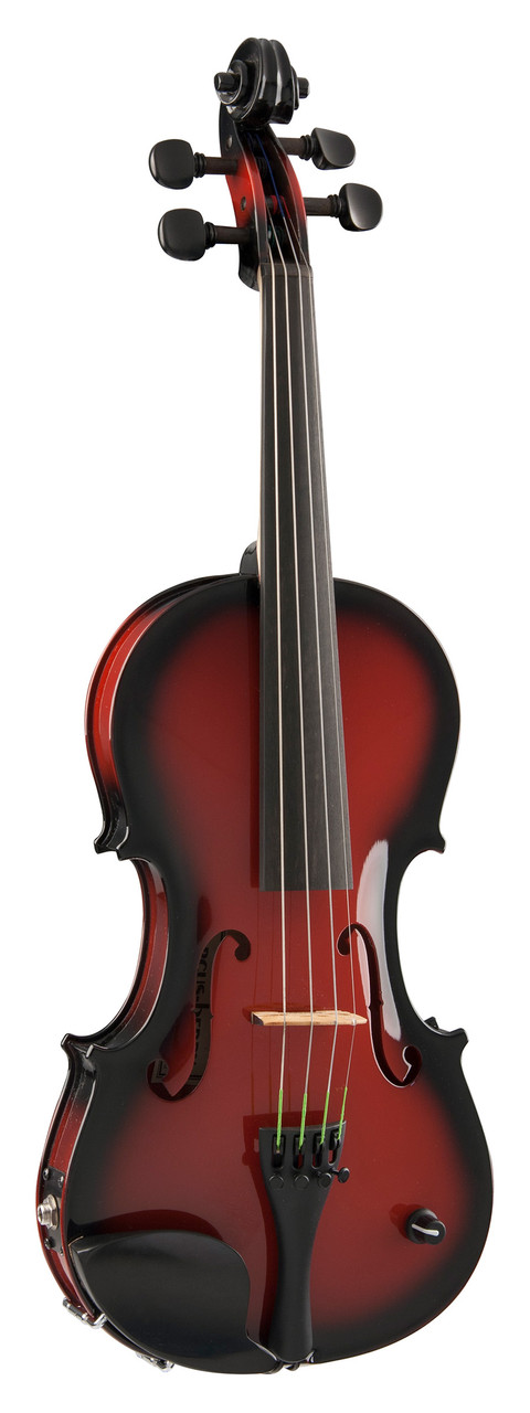 Barcus Berry BAR-AEVR Vibrato-AE Series Acoustic Electric Violin - Red Berry (BAR-AEVR-U) | Musician Madness