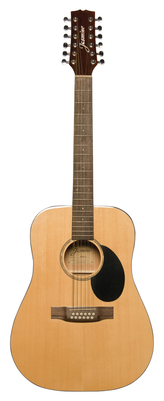 Jasmine JD36-12 Dreadnought (12 String) Acoustic Guitar - Natural (JD36-12-U)