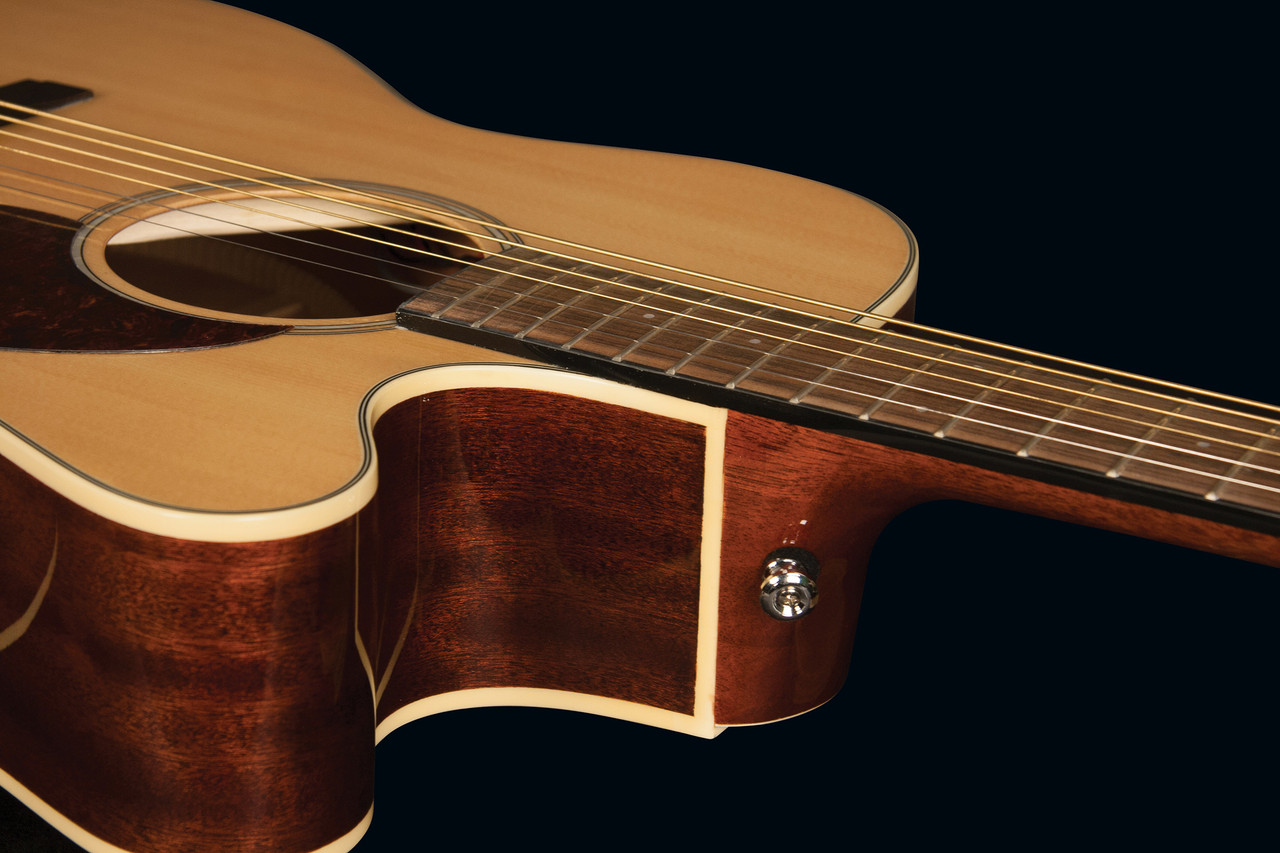 Jasmine JO37CE-NAT Orchestra Style Acoustic Electric Guitar - Natural Finish (JO37CE-NAT-U)